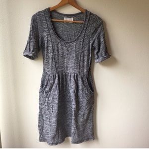 Anthropologie//Casual short sleeve dress w pockets